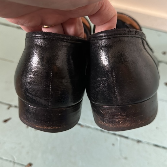 Classic Black Leather Loafers - Picture 10 of 16